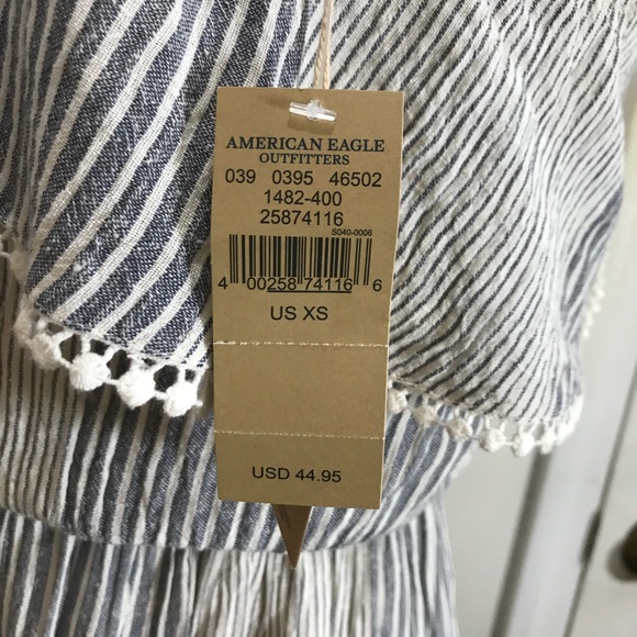 AEO ☀️One shoulder striped dress - Picture 10 of 13